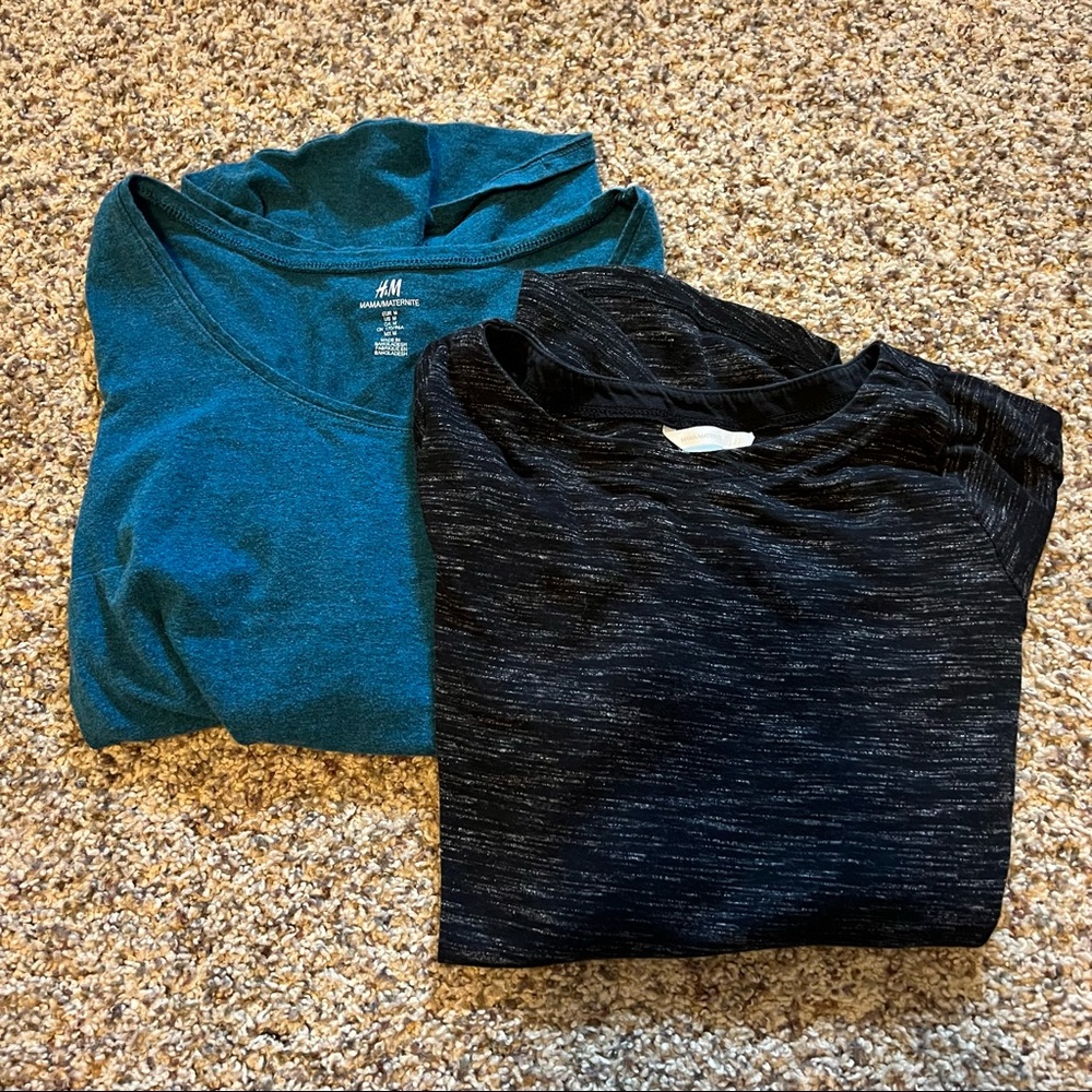 Maternity Size Medium H&M Shirt Bundle